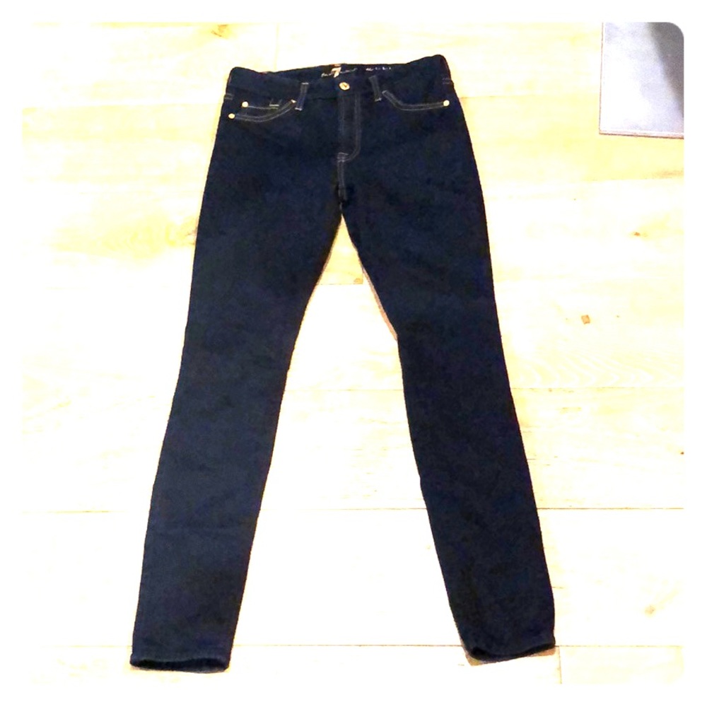 Seven The Skinny Dark Blue